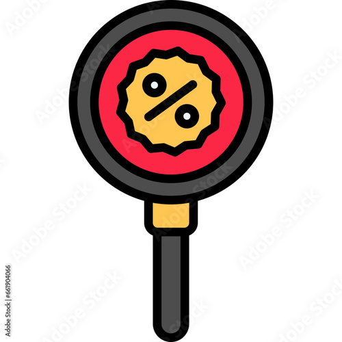 Discount search icon