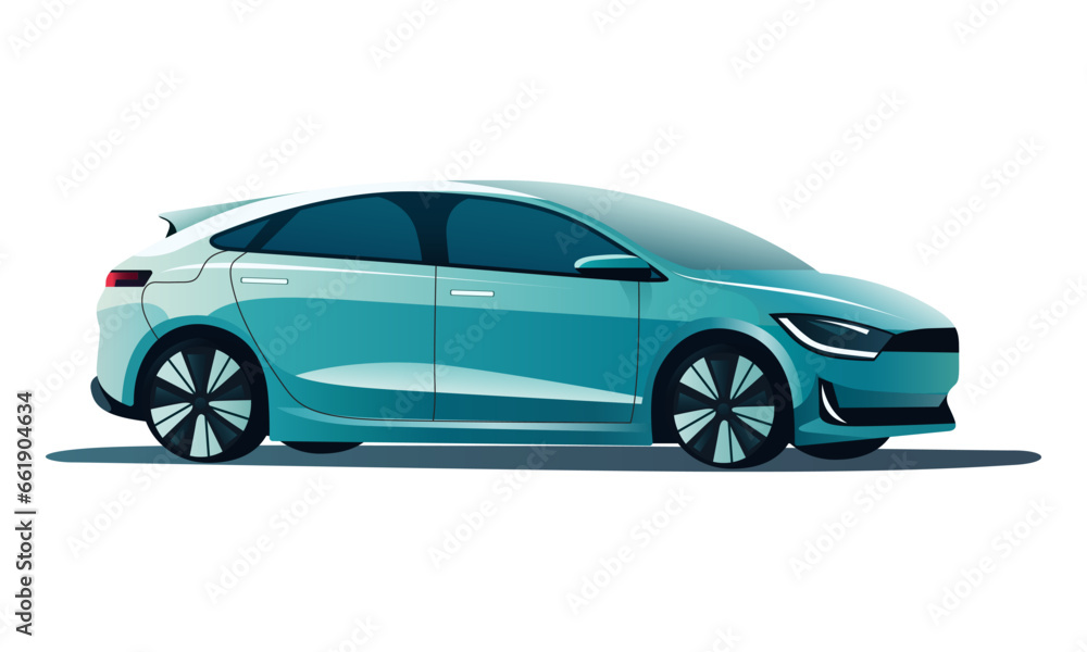Car isolated on the background. Ready to apply to your design. Vector illustration. Car isolated on the background. Ready to apply to your design. Vector illustration.