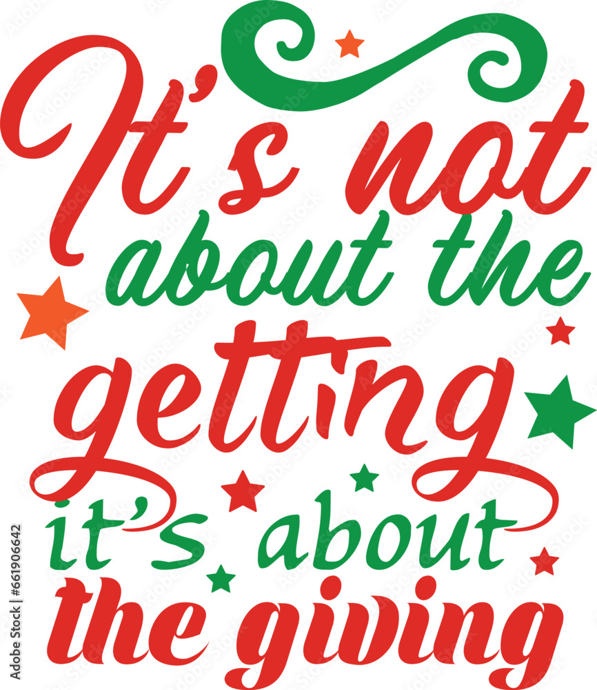 Obraz premium Christmas SVG Design