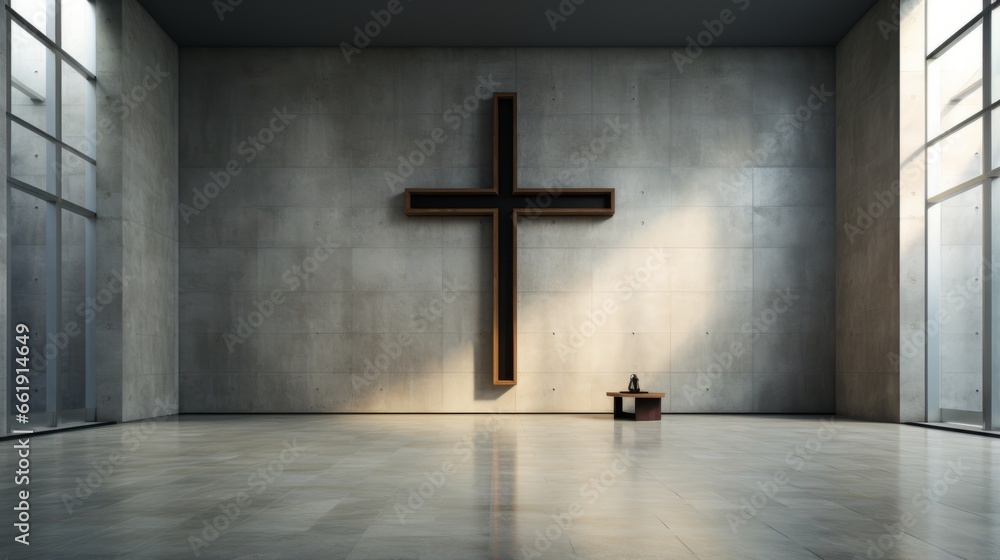 unique minimalistic catholic cross design 