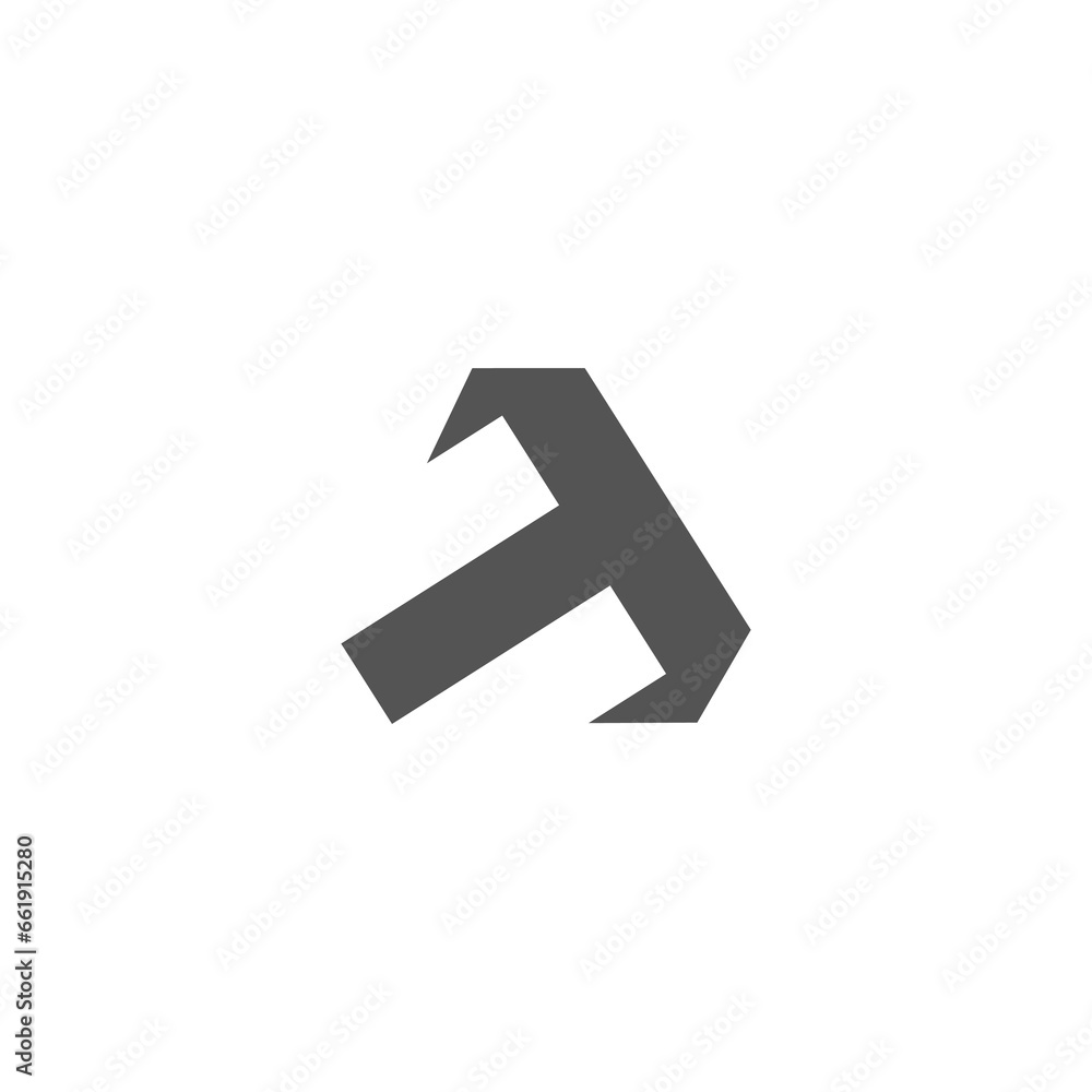 A logo is an abstract pictogram between the letters TA or TA. A logo is an abstract pictogram between the letters TA or TA.