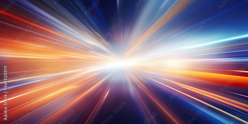 AI Generated. AI Generative. Abstract rays lines tmagic speed futuristic speed concept decorative background. Graphic Art