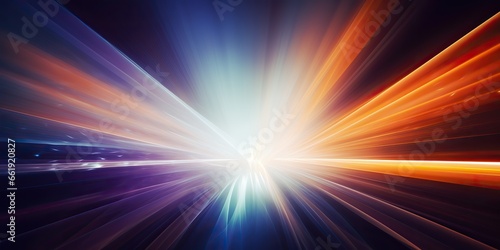 AI Generated. AI Generative. Abstract rays lines tmagic speed futuristic speed concept decorative background. Graphic Art
