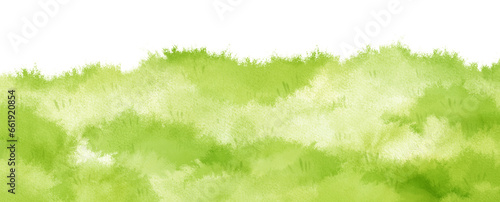 Watercolor Grass #661920854