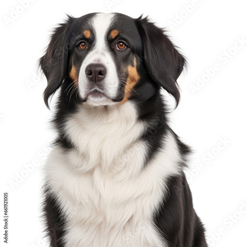 Dog Portrait - Perfect for Dog Product Advertisement Against a Clean White Background