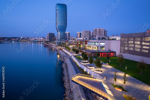 Belgrade Waterfront - a new luxury neighborhood on the banks of the Sava River photo