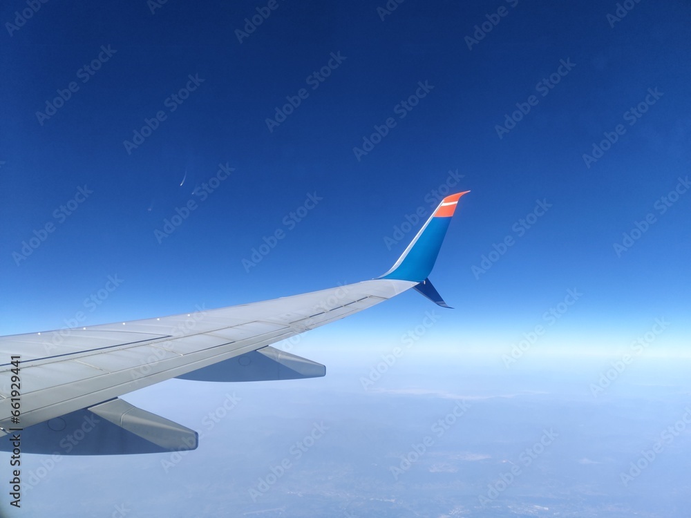 Fototapeta premium airplane in the sky