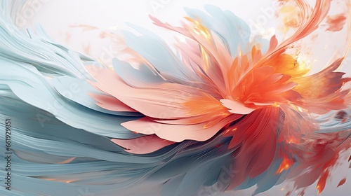 Serene Abstract Background  Minimalist Art for Tranquility