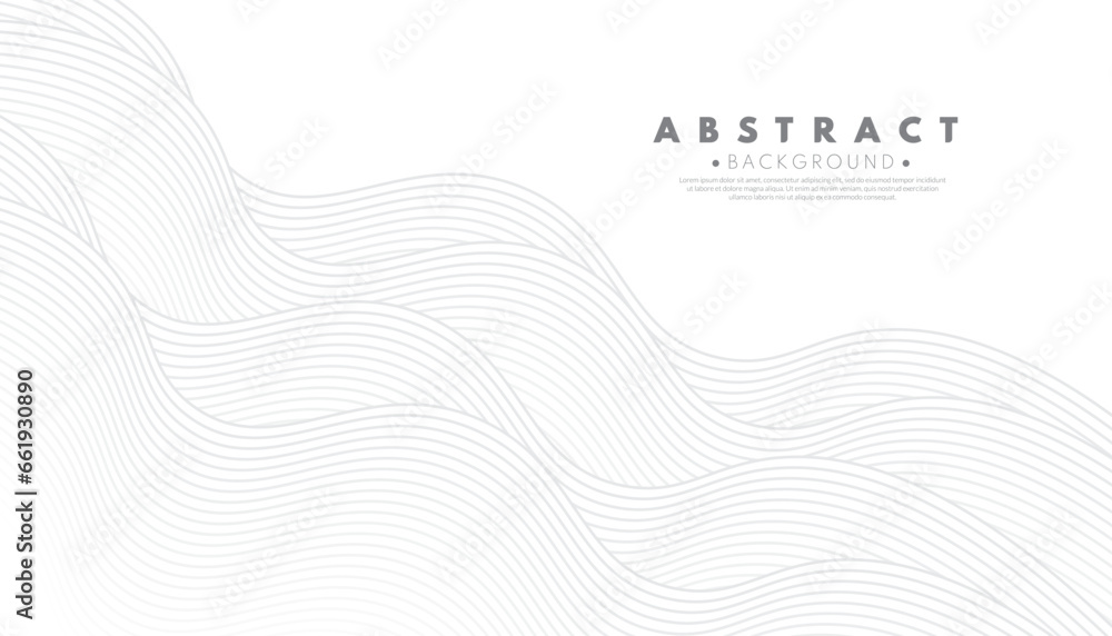 White water wave line pattern background. Vector illustration. Japanese style concept. Simple design. - obrazy, fototapety, plakaty 