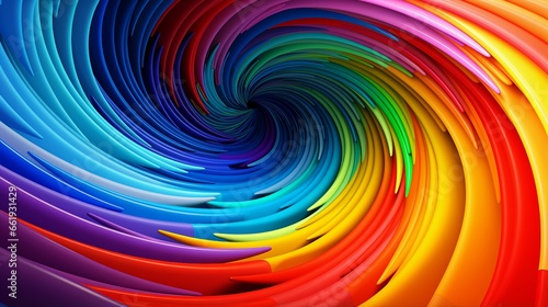 Vibrant Illusion Abstract Background - Energetic, Modern, Creative Art