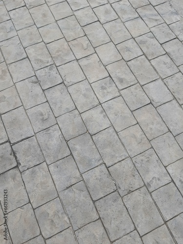 The area has patterns used to decorate it.