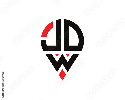 JDW letter location shape logo design. JDW letter location logo simple design. Free Download JDW letter location shape logo design. JDW letter location logo simple design. - GFXLoad