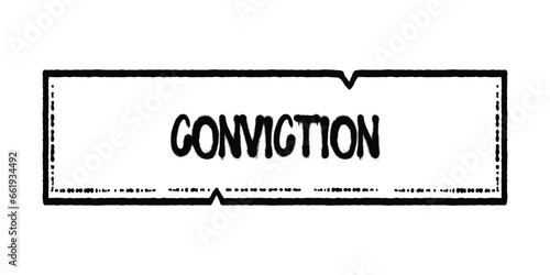 Isolated vector art of the word convection. transparent Print design for t shirts and merchandise