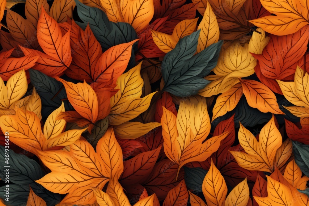 Autumn leaves background. Bright colors. Autumn leaves background. Bright colors.