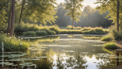 morning on the lake