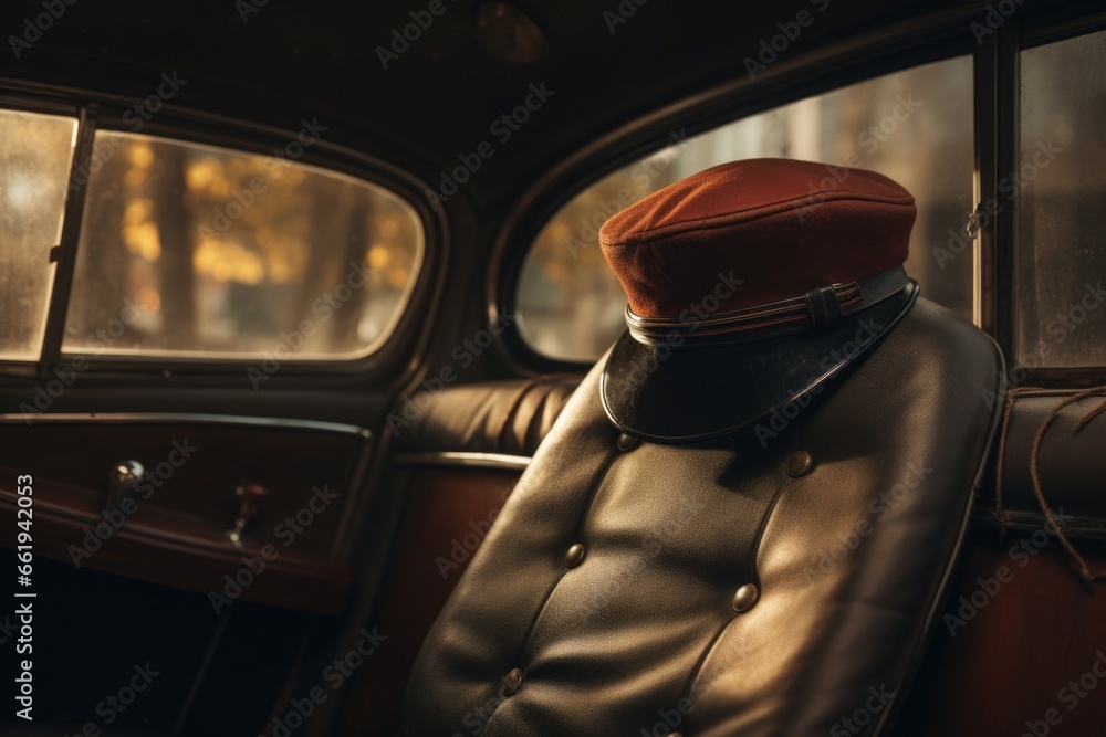 Car Seat with Hat
