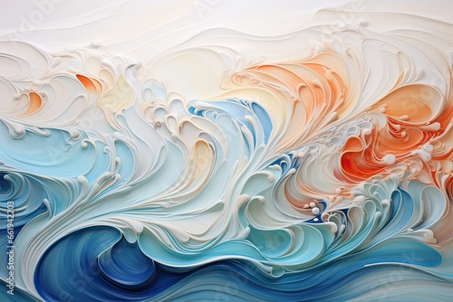 Sea waves and shells in an abstract interpretation  photo