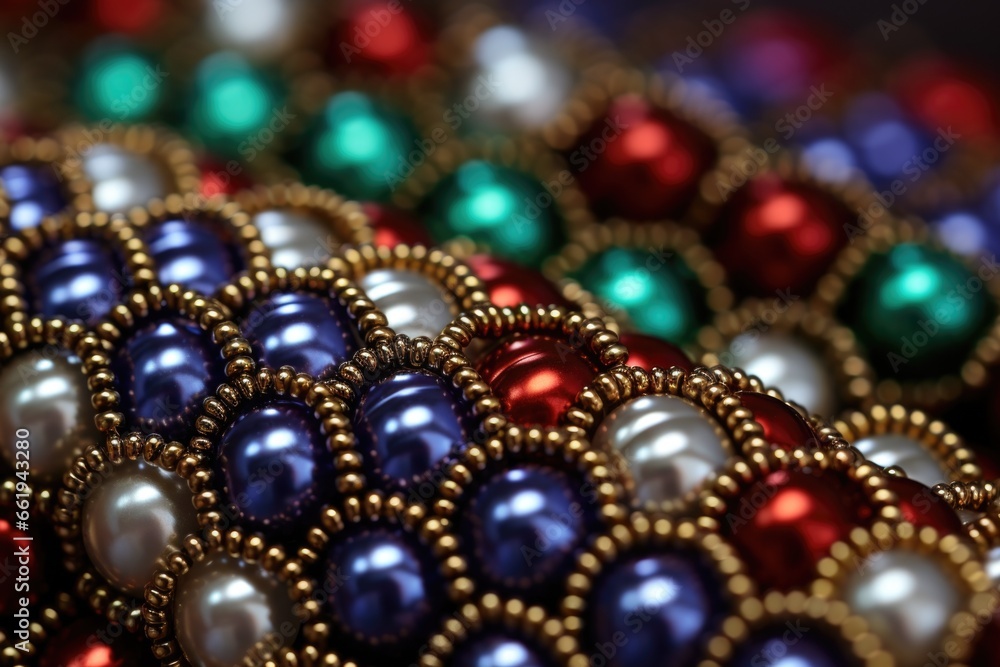 Close-up of Colorful Beads Close-up of Colorful Beads