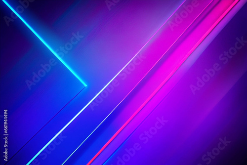 Colorful simple smoth neon light background with a blue and purple photo wallpaper