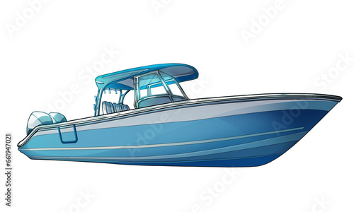 vector boat