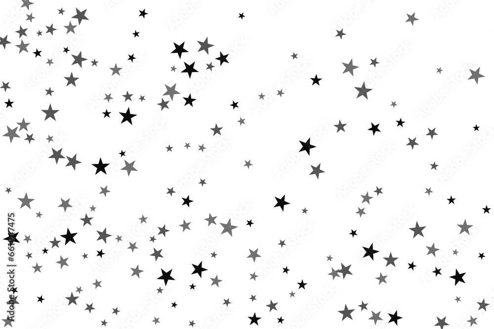 Star confetti. Silver casual confetti background. Bright design pattern. Star confetti. Silver casual confetti background. Bright design pattern.