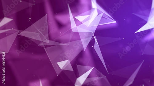 Abstract Backgrounds. Connected line and dots on colorful background.