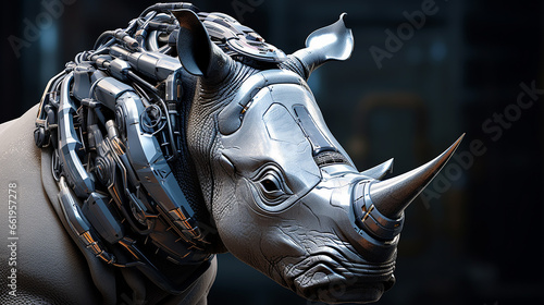 rinoceronte futurista 