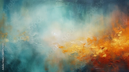 an exquisite, painterly abstract background with rich colors and textures. photo