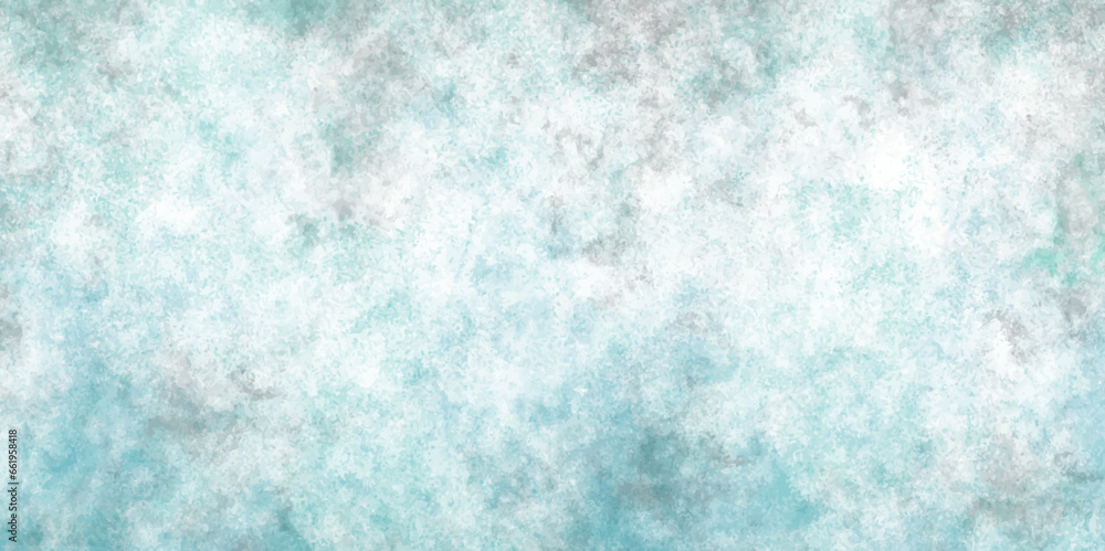 Virid or blue color paper texture pattern abstract backlit snow texture  of water color for design