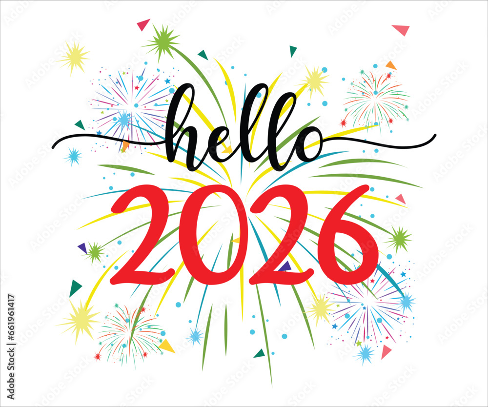 Hello 2026 Tshirt, Happy New Year Tshirt, New Year Quotes, Year End Hap, 2024 Shirt