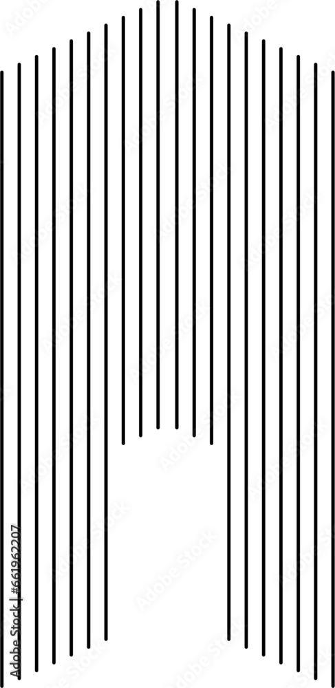 Stripe Line Decorative Element Isolated Vector Stripe Line Decorative Element Isolated Vector