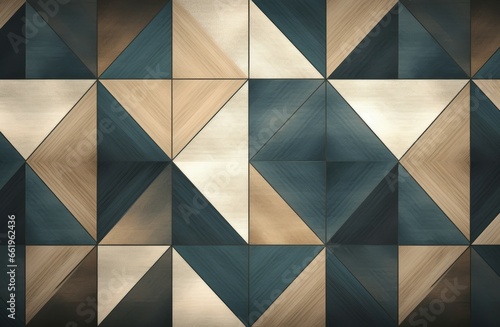 Vivid Geometric pattern linen. Vintage design. Generate Ai