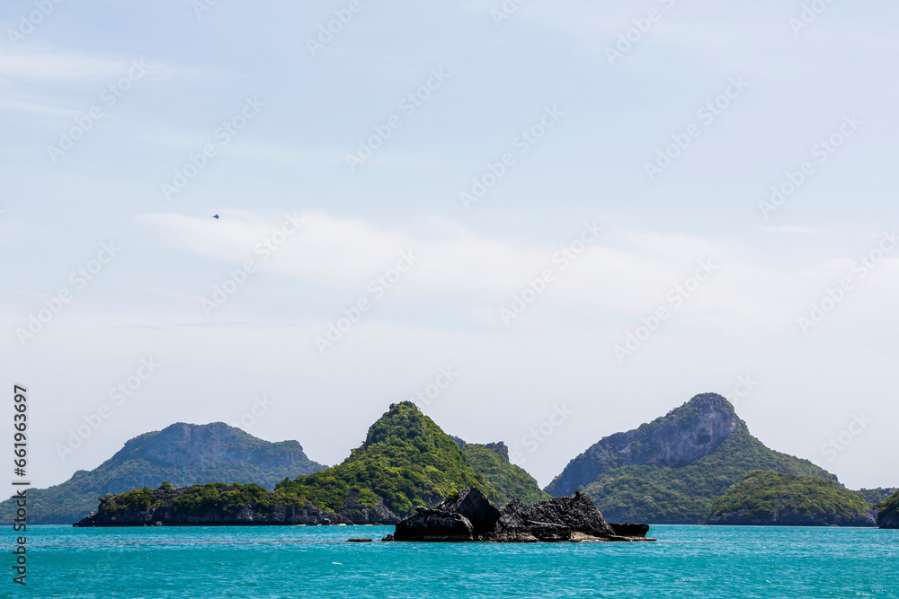 Island and sea in Thailand