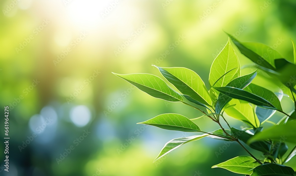Close up of green leaf in a garden at summer under sunlight with blurred background. Close up of green leaf in a garden at summer under sunlight with blurred background.