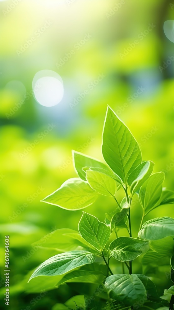 Close up of green leaf in a garden at summer under sunlight with blurred background. Close up of green leaf in a garden at summer under sunlight with blurred background.