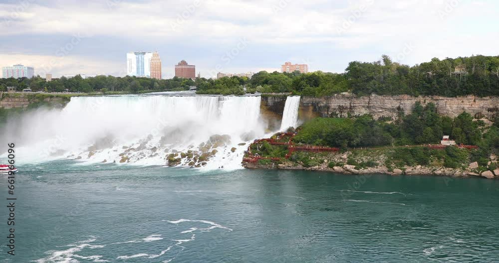 Beautiful view of Niagara Falls in Canada Beautiful view of Niagara Falls in Canada