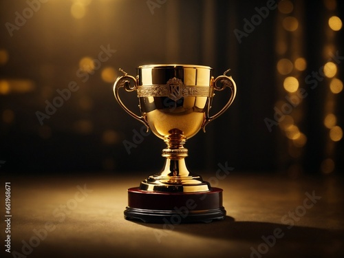 Golden Trophy Cup