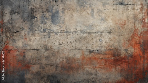 Produce a grunge-inspired abstract background with rough, worn textures and a distressed, industrial look.