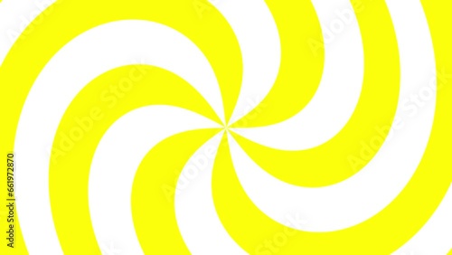 abstract spirial  background with yellow circle sand waves. photo