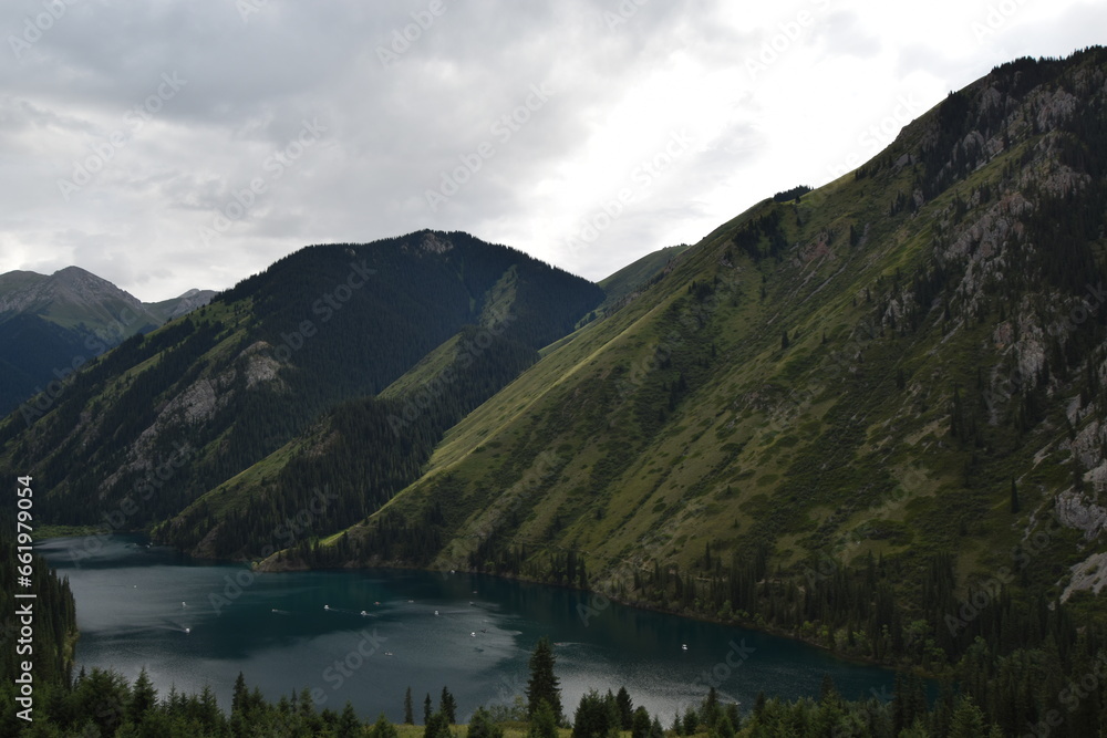 Landscape of Kolsay Lakes National Park