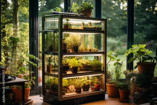 greenhouse, plants, spring6 glass greenhouse, farming, household, farmer, vegetables, fruits, desktop wallpaper © Olena