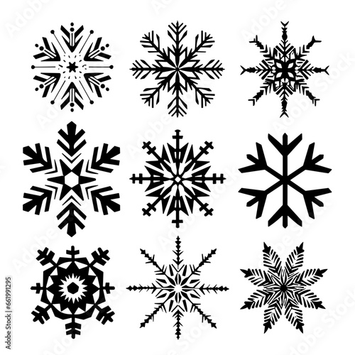 snowflakes svg, snowflakes vector, snowflakes illustration, snowflakes png, snowflake, snow, 