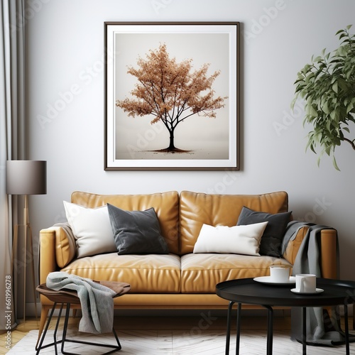 modern living room with sofa © maryam