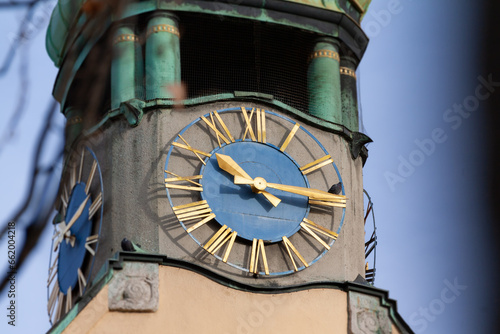 Uhrenturm am Hauptzollamt München photo