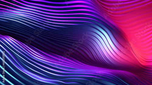 Neon Chrome Gradient Background