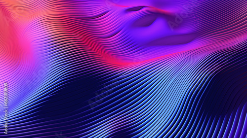 Neon Chrome Gradient Background