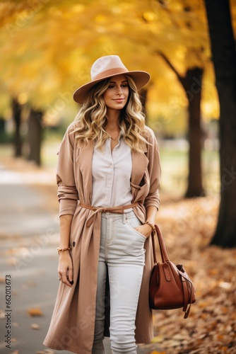 Beautiful fashionable fall outfits © olegganko