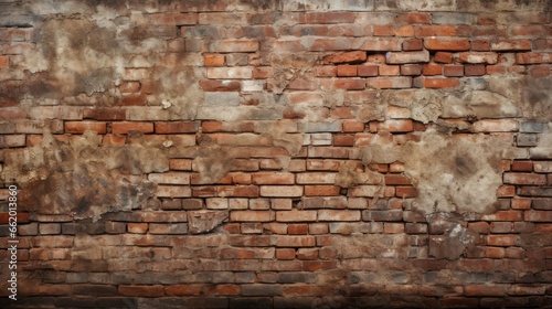 red brick wall background