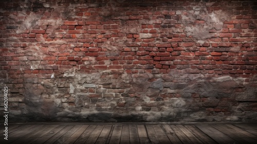 red brick wall background