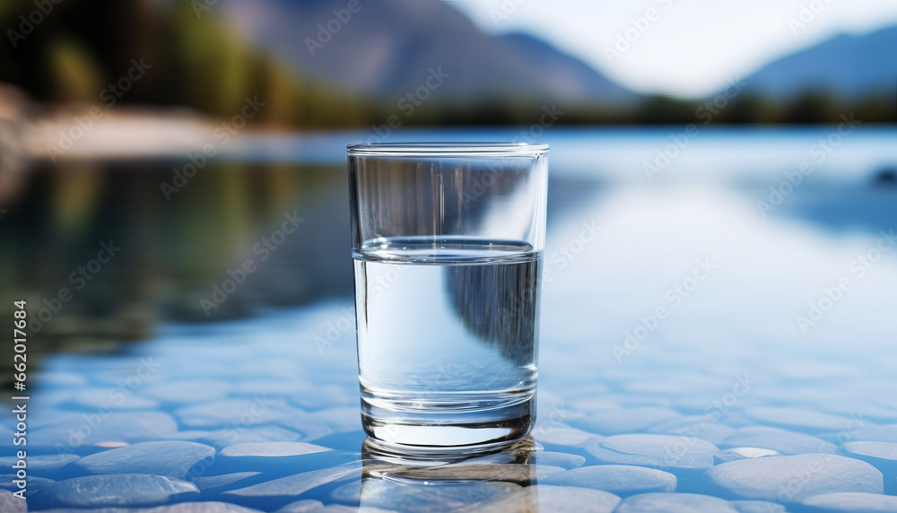 Well-lit super clear water, minimalism Well-lit super clear water, minimalism